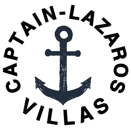 Located By The Sea One Beachfront Private Captain Lazaros Pool Villa With Loft In 750Sqm Spacious Private Plot-Jacuzzi-Sunrelax-Furnished Terace-Gazebo-Private Parking,Sleep 3 Adults And 2 Children, Just Steps From The Black Beach-Seaview Perissa  Exterior foto