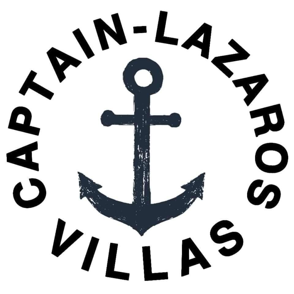 Located By The Sea One Beachfront Private Captain Lazaros Pool Villa With Loft In 750Sqm Spacious Private Plot-Jacuzzi-Sunrelax-Furnished Terace-Gazebo-Private Parking,Sleep 3 Adults And 2 Children, Just Steps From The Black Beach-Seaview Perissa  Exterior foto
